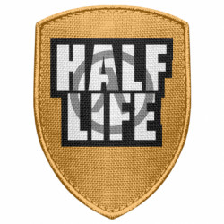 Шеврон щит халф лайф лямда