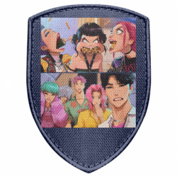 Шевроны щит - FATLINE