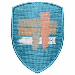 Шеврони щит - FATLINE