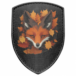 Шеврон щит Осінній Лис - FATLINE Шеврон щит Осінній Лис