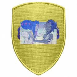 Шеврон щит Sad truth about Gven - FATLINE Шеврон щит Sad truth about Gven