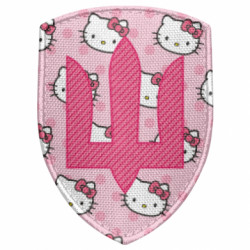 Шеврон щит Шеврон Kitty - FATLINE Шеврон щит Шеврон Kitty