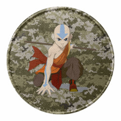 Шеврон круглый Аанг - FATLINE Шеврон круглый Аанг