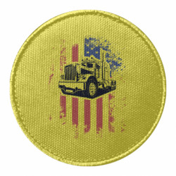 Шеврон круглый American Truck - FATLINE Шеврон круглый American Truck