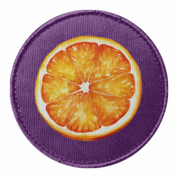 Шеврон круглий Апельсин - FATLINE Шеврон круглий Апельсин