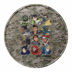 Шеврон круглый Apex legends heroes - FATLINE Шеврон круглый Apex legends heroes