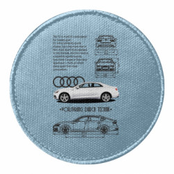 Шеврон круглий Audi S5 - FATLINE Шеврон круглий Audi S5