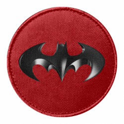 Шеврон круглый Batman "3d Logo" - FATLINE Шеврон круглый Batman "3d Logo"