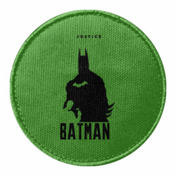 Шеврон круглый Batman, justice - FATLINE Шеврон круглый Batman, justice