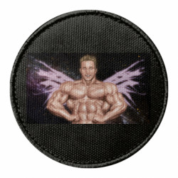 Шеврон круглый Billy gachimuchi - FATLINE Шеврон круглый Billy gachimuchi