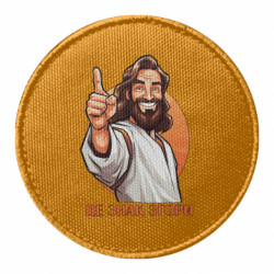 Шеврон круглый Это знак свыше - FATLINE Шеврон круглый Это знак свыше