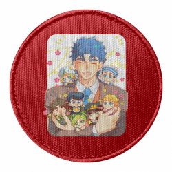 Шеврон круглый Чибики Джоджо - FATLINE Шеврон круглый Чибики Джоджо