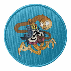 Шеврон круглий Creepy Hooty - FATLINE Шеврон круглий Creepy Hooty