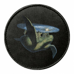 Шеврон круглый Discworld - FATLINE Шеврон круглый Discworld