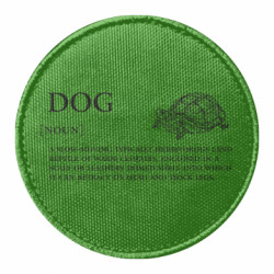 Шеврон круглый Dog Elden Ring - FATLINE Шеврон круглый Dog Elden Ring