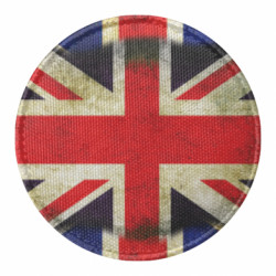 Шеврон круглый England - FATLINE Шеврон круглый England
