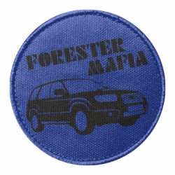 Шеврон круглый Forester Mafia - FATLINE Шеврон круглый Forester Mafia