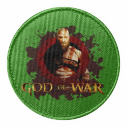 Шеврон круглий God of War - FATLINE Шеврон круглий God of War