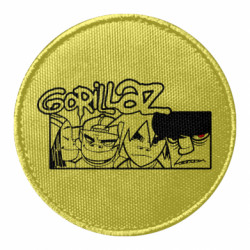 Шеврон круглый Gorillaz group - FATLINE Шеврон круглый Gorillaz group