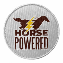 Шеврон круглый Horse power - FATLINE Шеврон круглый Horse power