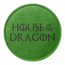 Шеврон круглый House Of The Dragon - FATLINE Шеврон круглый House Of The Dragon