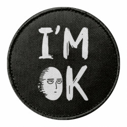 Шеврон круглий I'am Ok - FATLINE Шеврон круглий I'am Ok