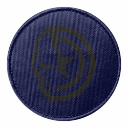 Шеврон круглый Iron Man and Captain America - FATLINE Шеврон круглый Iron Man and Captain America