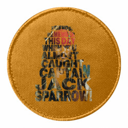 Шеврон круглый Jack Sparrow - FATLINE Шеврон круглый Jack Sparrow
