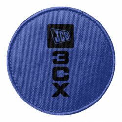 Шеврон круглий JCB 3CX - FATLINE Шеврон круглий JCB 3CX