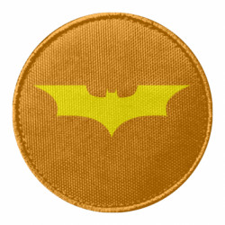 Шеврон круглый Летучая мышь - FATLINE Шеврон круглый Летучая мышь