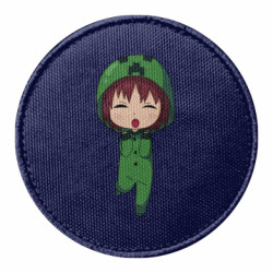 Шеврон круглый Creeper - Minecraft - FATLINE Шеврон круглый Creeper - Minecraft