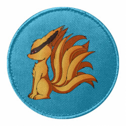 Шеврон круглый Курама - Наруто - FATLINE Шеврон круглый Курама - Наруто