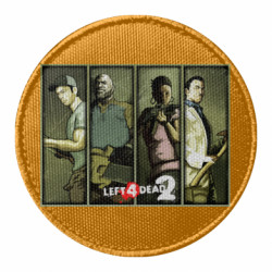 Шеврон круглый Left 4 Dead 2 - FATLINE Шеврон круглый Left 4 Dead 2