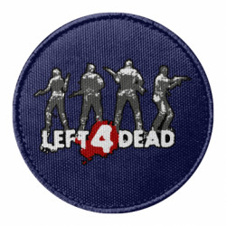 Шеврон круглый Left 4 Dead Gang - FATLINE Шеврон круглый Left 4 Dead Gang
