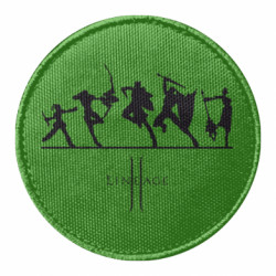 Шеврон круглый Lineage fight - FATLINE Шеврон круглый Lineage fight