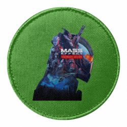 Шеврон круглый Mass effect n7 - FATLINE Шеврон круглый Mass effect n7