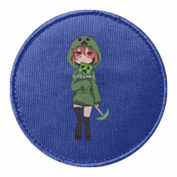 Шеврон круглый Minecraft anime - FATLINE Шеврон круглый Minecraft anime