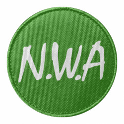 Шеврон круглый N.W.A Logo - FATLINE Шеврон круглый N.W.A Logo