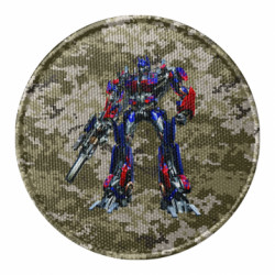 Шеврон круглый Optimus - FATLINE Шеврон круглый Optimus