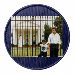 Шеврон круглый Пабло Эскобар - FATLINE Шеврон круглый Пабло Эскобар