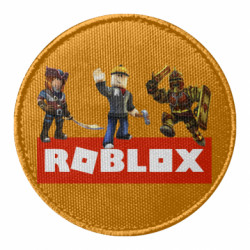 Шеврон круглый Roblox Heroes - FATLINE Шеврон круглый Roblox Heroes