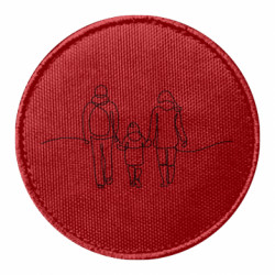 Шеврон круглый Семья!