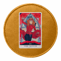 Шеврон круглый The Witch WandaVision - FATLINE Шеврон круглый The Witch WandaVision