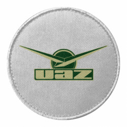 Шеврон круглий UAZ Лого - FATLINE Шеврон круглий UAZ Лого