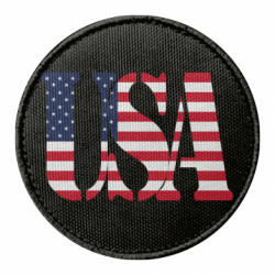 Шеврон круглый USA - FATLINE Шеврон круглый USA