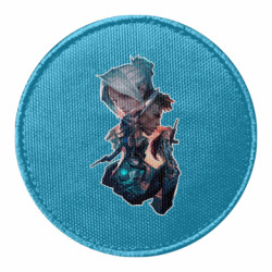 Шеврон круглый Valorant - FATLINE Шеврон круглый Valorant