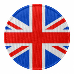 Шеврон круглый Великобритания - FATLINE Шеврон круглый Великобритания