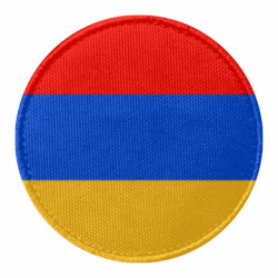 Шеврон круглый Армения - FATLINE Шеврон круглый Армения