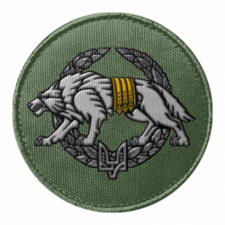 Шеврон круглий Вовк  КССО