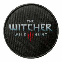Шеврон круглий Witcher Logo